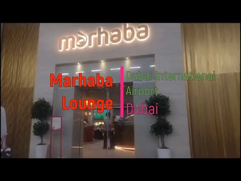 Passo a passo do Marhaba Lounge, Aeroporto Internacional de Dubai, Dubai