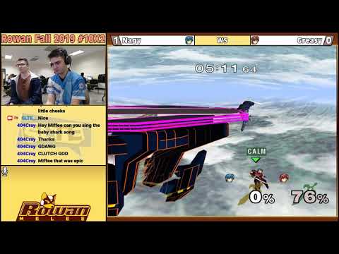 Rowan Fall 2019 #10X2: Nagy (Marth) Vs. Greasy (Marth) - WS