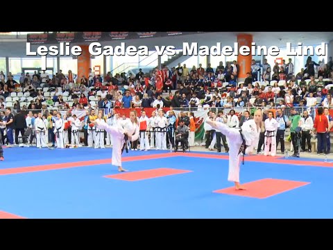 Leslie Gadea (Argentina) vs Madeleine Lind (Norway) -  Yoo Sin | Choong Jang