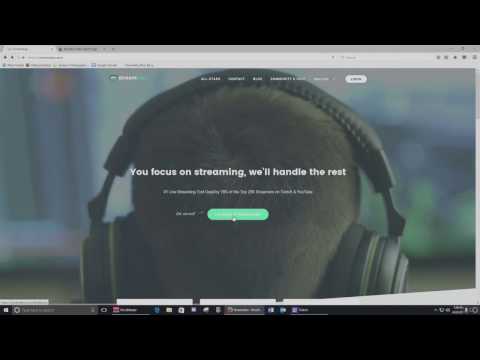 OBS Studio Tutorial:  How to Set Up Streamlabs