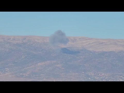Video | Smoke billows after Israeli strike on Lebanon's Bekaa Valley | AFP
