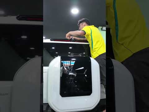 JETOUR T2 Roof Color Paint Protection Film (PPF) Installation in Salak Selatan