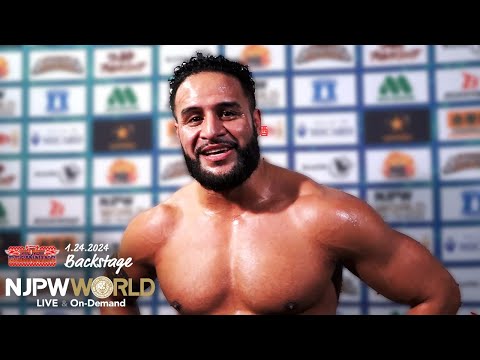 #njnbg 3rd match Backstage 1/24/24｜Road to THE NEW BEGINNING 第3試合 Backstage