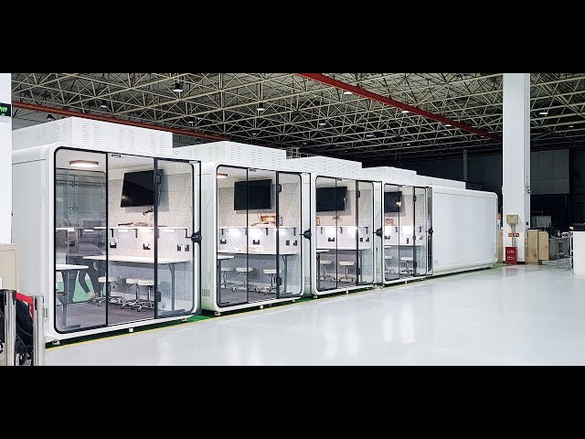 ISO8 Class 100,000 Clean Acoustic Booth