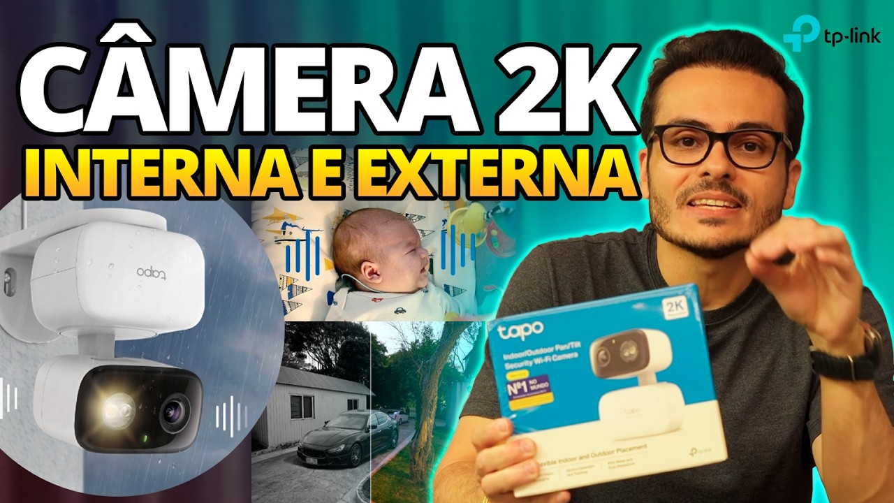 Miniatura da avaliação em vídeo de Câmera de Segurança TP-Link Tapo C113 3MP