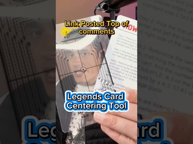 Vídeo relacionado con HD-GEAR Centrering Tool Pro - Kit de clasificación de tarjetas coleccionables PSA Pokemon en blanco y negro para tarjetas de tamaño estándar