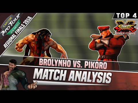 SFV AE Match Analysis: CPT LatAm Regional Finals 2018 - Brolynho vs. Pikoro