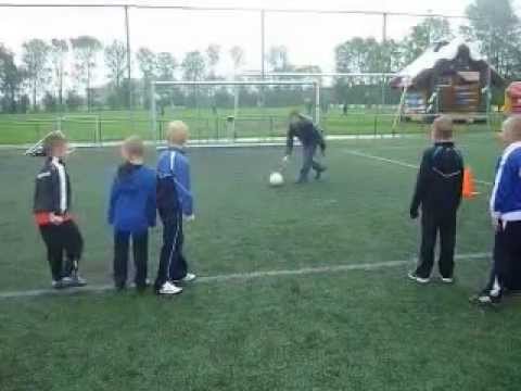 Afsluiting voetbal voor de jeugd 2012