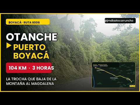 Otanche a Puerto Boyacá en carro 🚗🏔️ . Viaje por carretera 4 de julio 2026