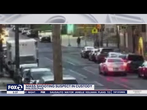 Philadelphia mass shooting suspect in custody