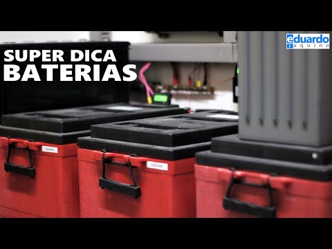 Até quantos VOLTS DESCARREGAR as Baterias na Energia Solar
