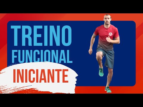 Treino FUNCIONAL para INICIANTES - Exercícios funcionais para emagrecer! Exercicios em casa!