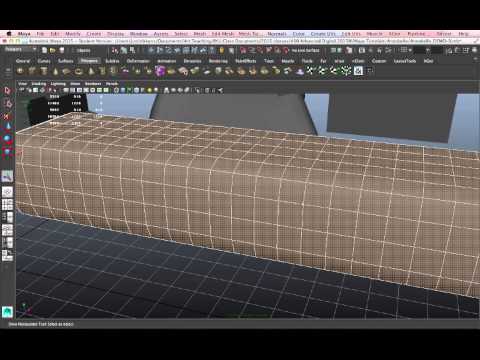 Tools for Modeling with Polygons in Maya