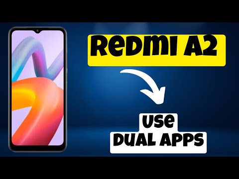 Redmi A2 Use dual apps || How to use dual apps || Dual apps settings