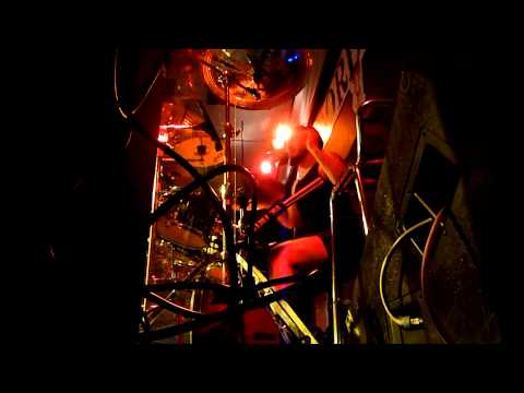 Riccardo Grechi - Live with Across the Swarm @ Borderline [Italy] Drum cam - 25.01.14-