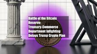 Battle of the Bitcoin Reserve: Treasury-Commerce Department
