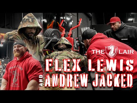Amateur With Pro Physique? Andrew Jacked & Flex Lewis CRUSH Shoulder Workout - The Lair Ep. 16