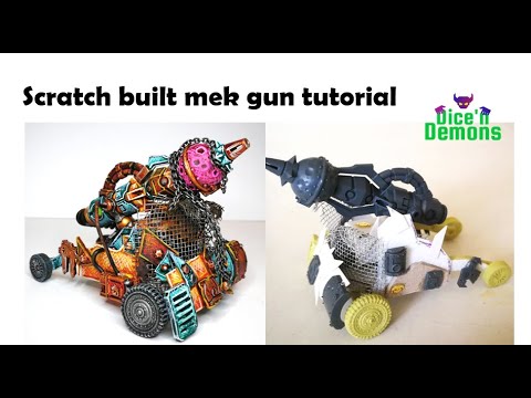 Scratch built mek gun tutorial