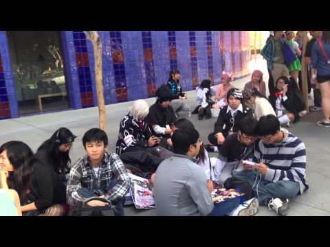 Fanime 2013 line for 7!! & ROOKiEZ is PUNK'D (MusicFest)