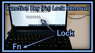 How to Disable the (Fn) Function Key Lock? (Fn Key Lock Remove)