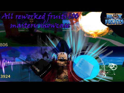 Blox Fruits update 17.3 - All reworked fruits 600mastery damage showcase