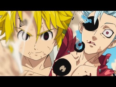 Seven Deadly Sins -   Meliodas Vs Ban  [ Full Fight | Eng Dub ]