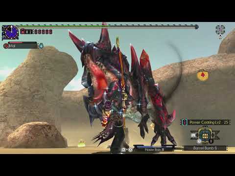 【MHGU MHXX】 G3☆ Glavenus ディノバルド Valor Bow ¤3:53¤