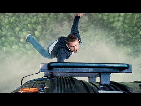 Cena épica de penhasco com Paul Walker | Velozes & Furiosos 7 | Clipe