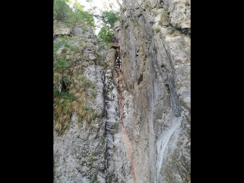 Alpi Apuane: la discesa del canal Pianone