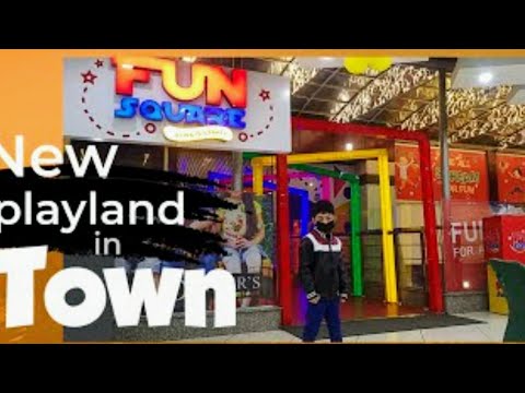 Bounce Play Area At Kings Mall Gujranwala | Jumping | Trampoline Park Fun For Kids At Bounce|Day_out