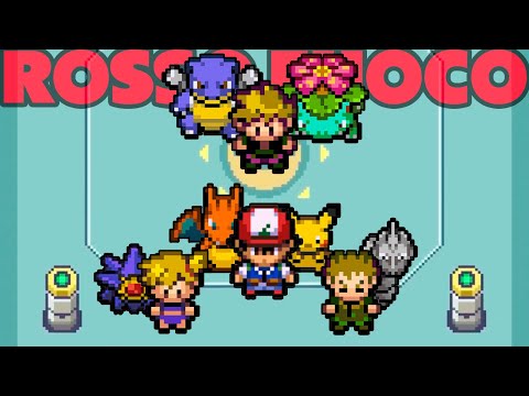 Pokémon Rosso Fuoco, MA GIOCO CON ASH BROCK e MISTY