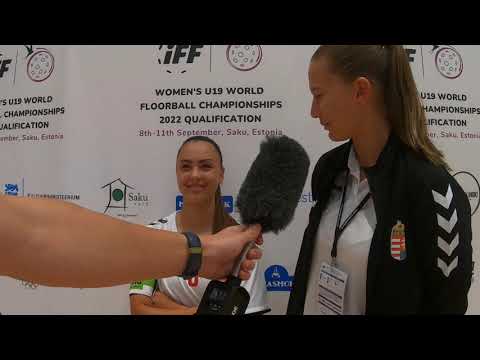 2022 WU19 WFCQ EUR EST VS HUN (Hungary's interview)