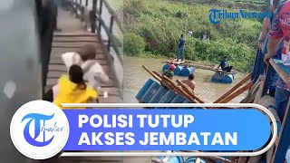 Buntut Ambruknya Sebagian Jembatan Jembalas, Polisi Minta Pengelola Lakukan Evaluasi