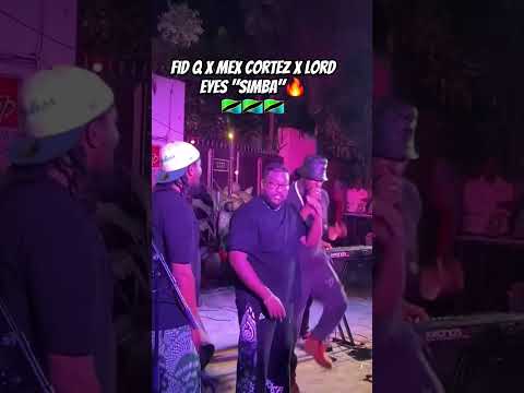 Fid Q x Mex Cortez x Lord Eyes Performing "SIMBA"🔥 at Alliance Francaise‼️
