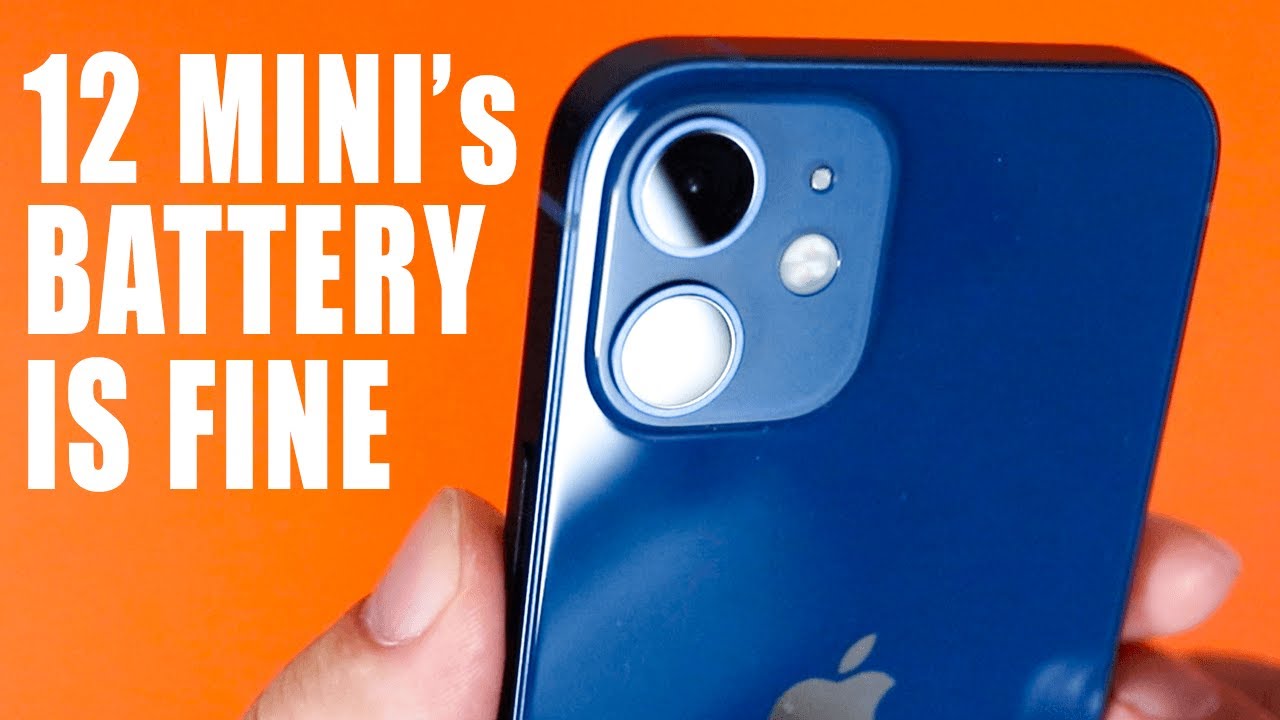 DON'T worry about small battery. iPhone 12 Mini is an engineering masterpiece.