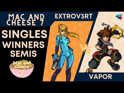UL Extrov3rt (ZSS) vs SC VaporeyeZ (Sora) - SSF2 Winners Semis - Mac and Cheese 7