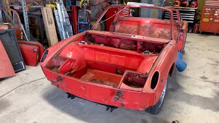 Porsche 914 Restoration | Front & Rear Suspension Removed