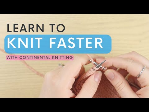 How I Knit 1x1 Rib Faster as a Continental Knitter