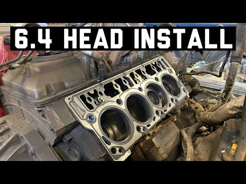HOW TO REPLACE HEAD GASKETS ON 6.4 POWERSTROKE (Part 2: Install)
