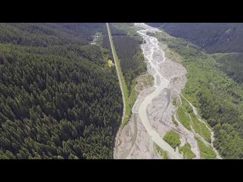 Approaching CZST, Stewart BC via Bear Pass
