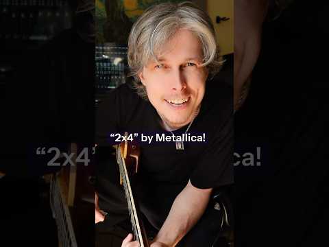 Underrated Metallica riffs are the best! #Metallica #2x4 #GuitarLesson #GuitarTutorial #metalguitar
