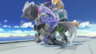 【スマブラSP】ウルフの足がねじれる