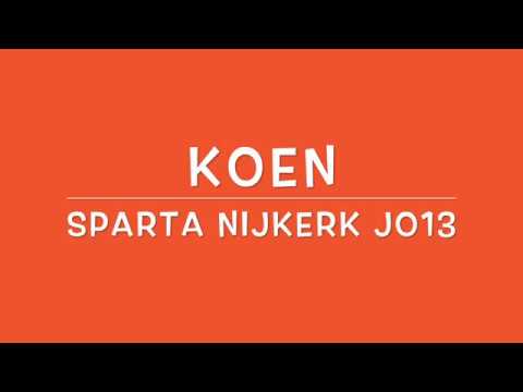 Koen, Sparta Nijkerk JO13