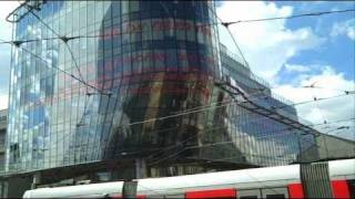 Prague -  Andels Hotel and 'Fred and Ginger Building'