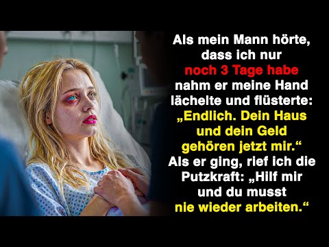 Er hielt meine Hand: "Nur 3 Tage! Endlich gehört mir alles." Doch nach seinem Lächeln tat ich etwas…
