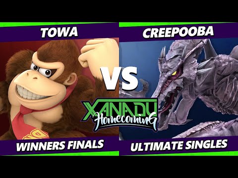 Xanadu Homecoming Winners Finals - Towa (Corrin, DK) Vs. Creepooba (Ridley) Smash Ultimate - SSBU