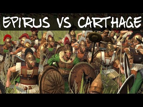 Total War Rome 2 Online Battle 182 Epirus vs Carthage