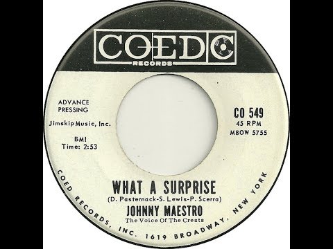 THE CRESTS - What a Surprise