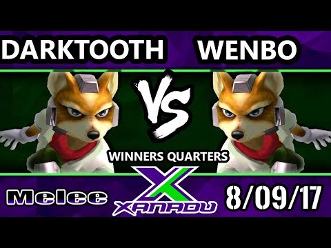 S@X 214 - DarkTooth (Fox) Vs. Wenbo (Fox) - Smash Melee Winners Quarters - SSBM