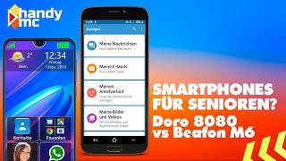 Smartphones für Senior*innen? | Review & Vergleich | Beafon M6 vs. Doro 8080